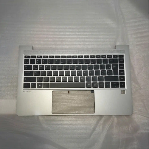 Carcasa Superior Hp M23769-161 Con Teclado Español Negro Gris