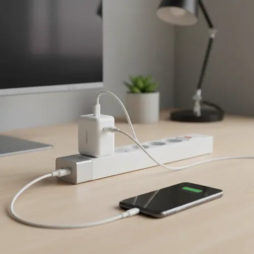 Cargador Ugreen 20w Usb-c Con Cable Blanco