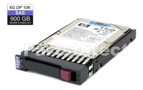 Disco Hp Sas 900gb 10k 6g Dp 2.5 G6 G7 619291-b21 619286-004