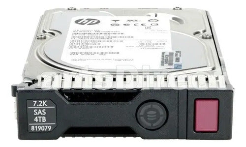 Disco Duro Hpe 4tb 7.2k Sas Fw: Hpd1 (819079-001) Negro