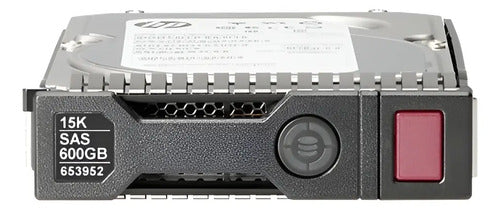 Disco Duro Hp 600gb 3.5  Interno Hdd 652620-b21 Plateado