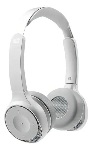 Audífonos Cisco 730 On-ear Inalámbricos Con Micrófono Y Cancelación De Ruido Blanco