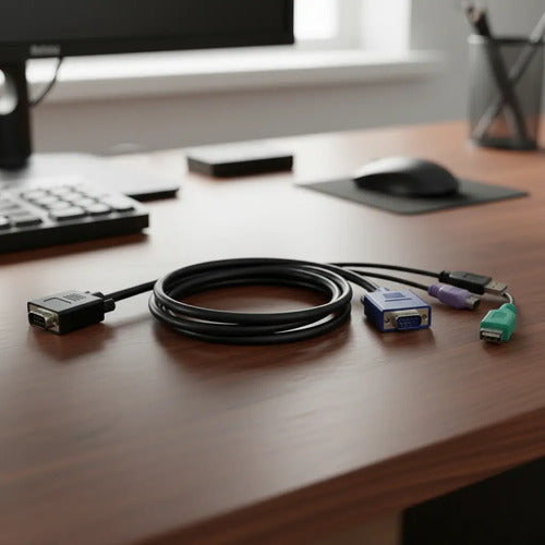 P780-006 Kvm Ps2 Y Usb 2-en-1 Kit