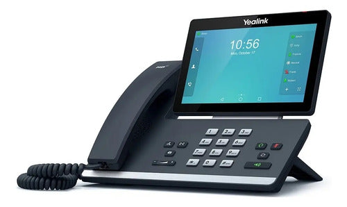 Teléfono Fijo Yealink Sip-t58a Con Pantalla Lcd Para Oficina
