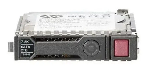 Disco Duro Hpe 2tb 6g Sata 7200rpm Sff 2.5 765455-b21  Plateado