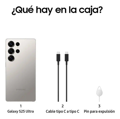 Samsung Galaxy S25 Ultra 256g Titanium Gray Gris