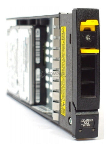 Disco Duro Hp 450gb 10k Sas (697388-001) Plateado