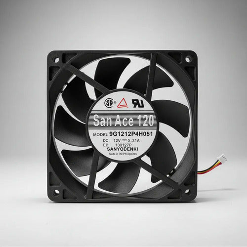 Ventilador Orig Sanyo Denki 9g1212p4h051 Para Pc Escritorio Negro