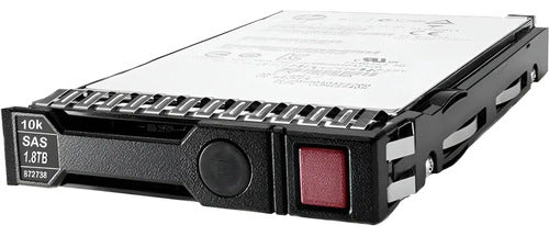 Disco Duro Para Servidor Hpe 1.8tb Sas 10.000rpm Sff 2.5 /vc Color Negro