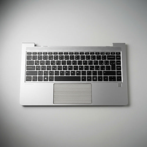 Carcasa Superior Hp M23769-161 Con Teclado Español Negro Gris