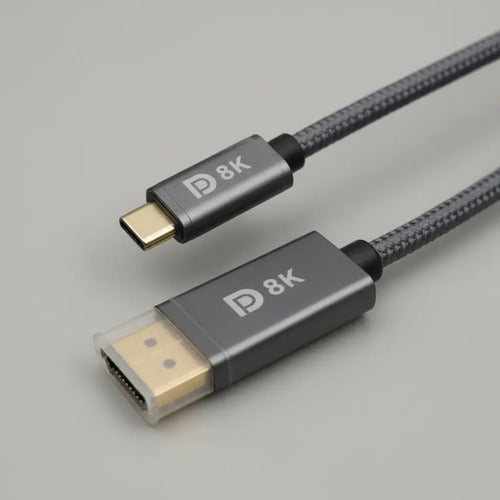 Cable Usb C A Displayport 2m Silkland S1405 8k 60hz New