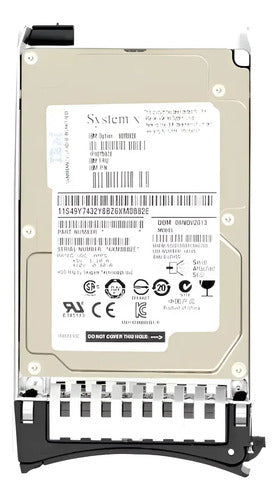 Disco Duro Ibm 90y8873 90y8872 600 Gb 10k 6g Sas 2.5  Sff  Gris