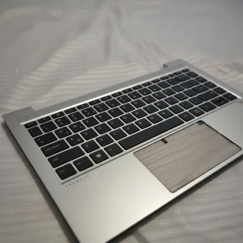 Carcasa Superior Hp M23769-161 Con Teclado Español Negro Gris